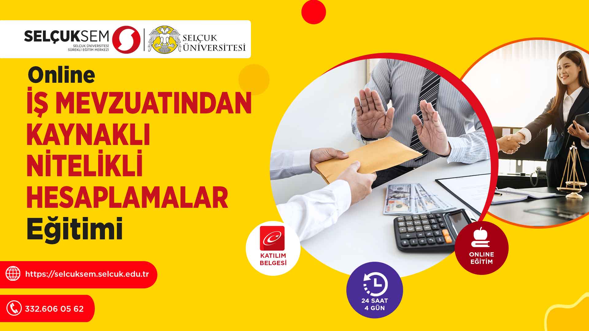 İş Mevzuatından Kaynaklı Nitelikli Hesaplamalar Eğitimi